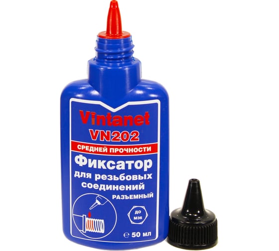 Фиксатор для резьбовых соединений, средней прочности, анаэробный VINTANET VN202 50 мл VN20250ML