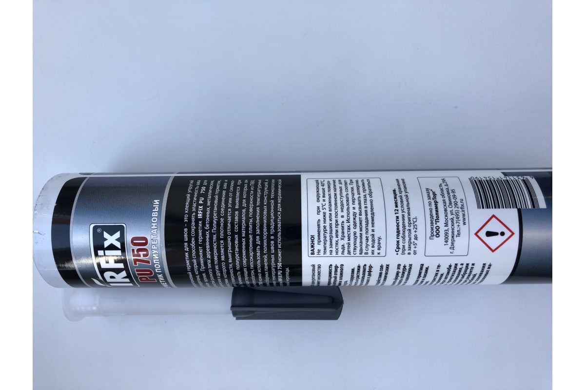 Полиуретановый герметик IRFIX PU-750 серый 300 мл 20146 - выгодная цена .
