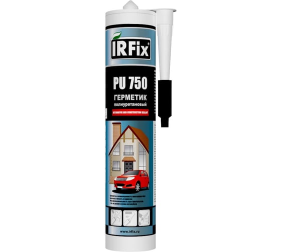 Полиуретановый герметик IRFIX PU-750 серый 300 мл 20146