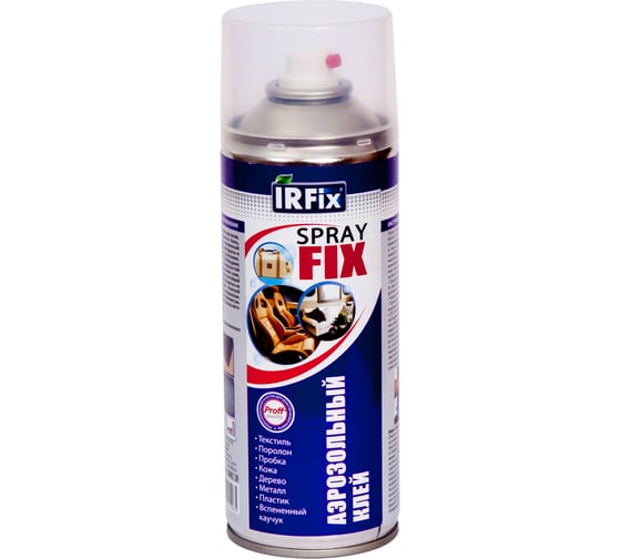 Аэрозольный клей для текстиля IRFIX "SPREY FIX" 400 мл 20252