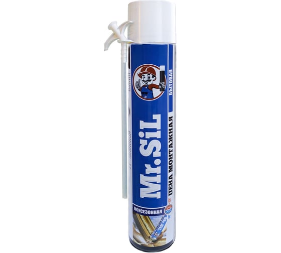 Монтажная пена всесезонная Mr.SiL 750 мл 10055