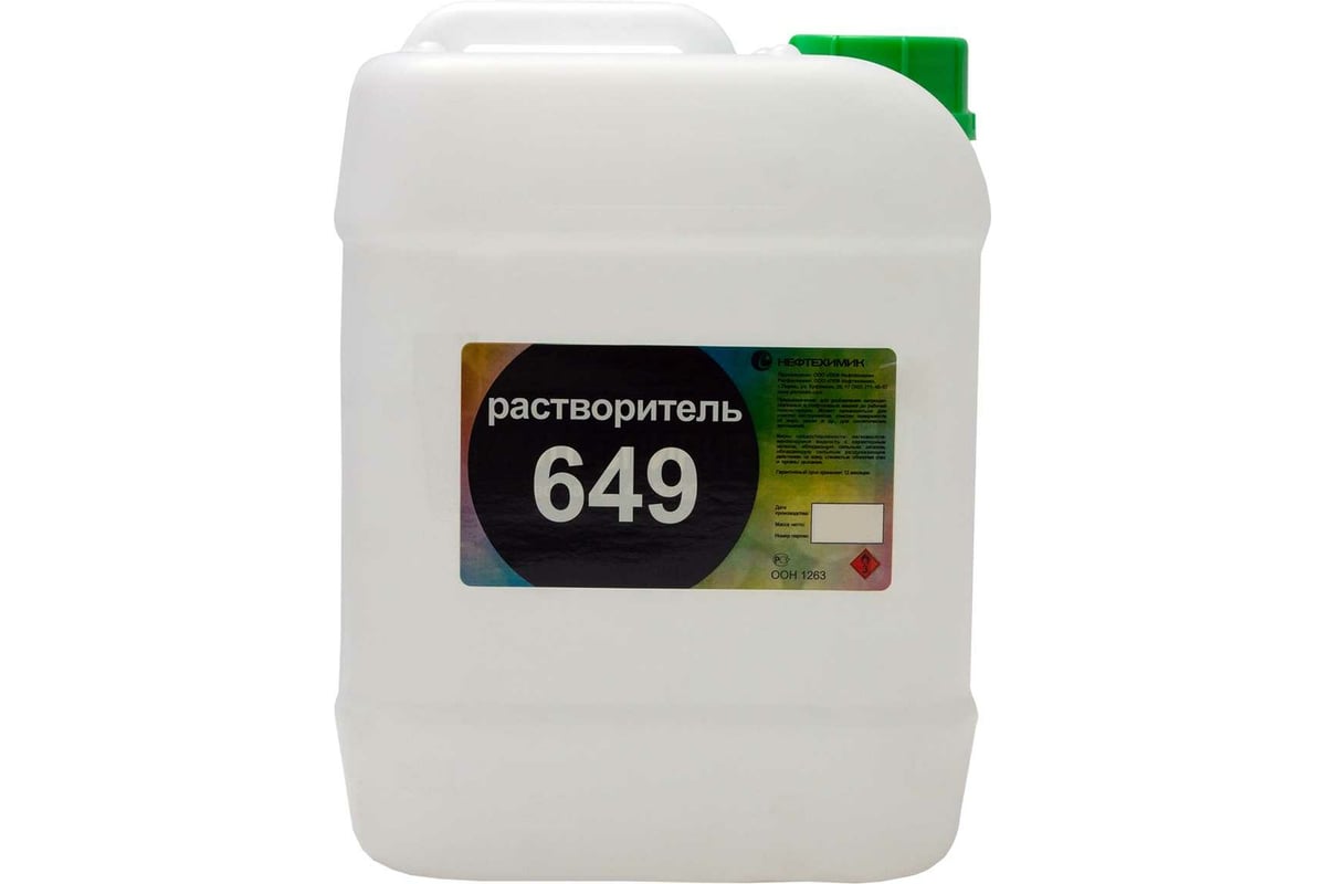 Растворитель Нефтехимик 649 20 л 649200000 - выгодная цена, отзывы ...
