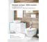 Герметик-затирка для швов KUDO HOME силиконовый санитарный, киви RAL 6021 KSK-175 3