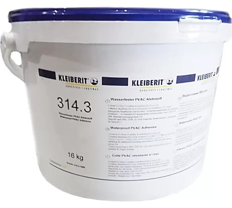 Однокомпонентный клей Kleiberit 314.3 16 кг, Д4 KLB0141/16