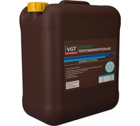 Противоморозная пластифицирующая добавка VGT до -15С канистра 5 кг 11607583