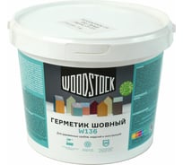 Герметик для дерева Woodstock 136 Белый (ведро 15 кг) ТД000003829
