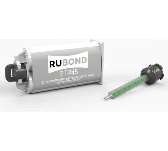 Двухкомпонентный конструкционный эпоксидный клей Elastomeric Systems RUBOND ET 245 теплопроводный 600608