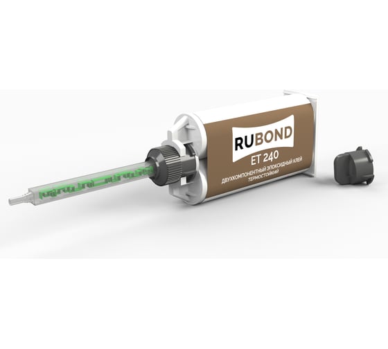 Двухкомпонентный эпоксидный клей Elastomeric Systems RUBOND ET 240 (термостойкий; 50 мл) 600606