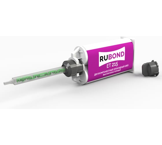 Двухкомпонентный эпоксидный клей Elastomeric Systems RUBOND ET 215 (высокоэластичный; 50 мл) 600604