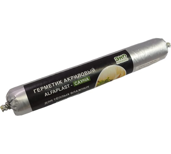 Герметик -сауна (для парилки) Alfaplast 900 гр, файл-пакет 253698756388