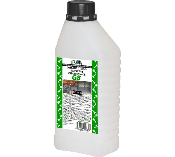 Жидкое стекло ГАММА G8 1.4 кг 233979