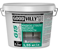 Жидкое стекло ГАММА Good Villy G15 5 кг 233960