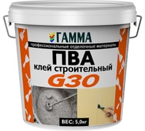 Строительный клей ГАММА ПВА 5 кг 233976