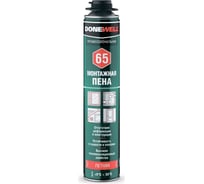 Пена полиуретановая монтажная профессиональная летняя DONEWELL 65 DPP10S65