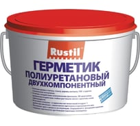 Полиуретановый герметик Рустил 2К 7 кг, белый 61458127