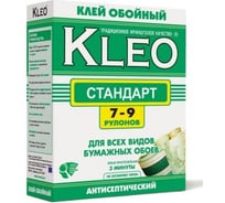Клей для бумажных обоев KLEO Стандарт 7-9 рулонов 160 г С-21799
