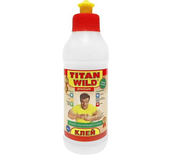 Универсальный клей TITAN WILD Premium 0.25 л TWP0,25