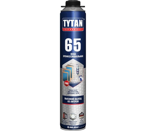 Профессиональная пена Tytan PROFESSIONAL 65 летняя, 750 мл 16951