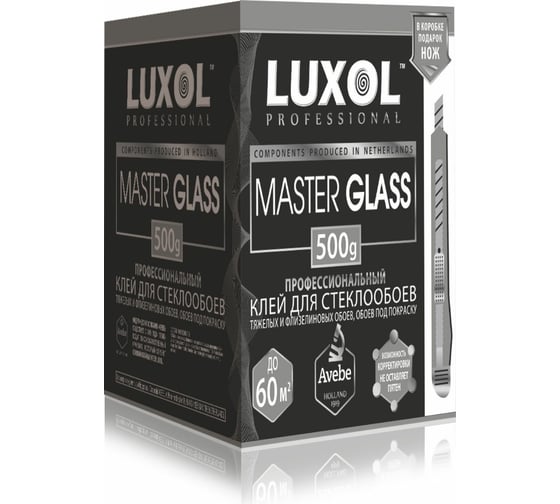 Обойный клей LUXOL MASTER GLASS (Professional) 500г.