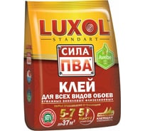 Обойный клей LUXOL Standart сила ПВА, 200 г LUXOL сила ПВА (Standart) 200г.