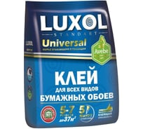 Обойный клей LUXOL Standart универсальный, 180 г LUXOL универсал (Standart) 180г. 23262549