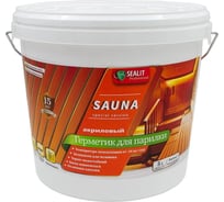 Герметик для бань и саун Sealit Sauna бук 7 кг 4020006