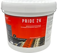 Двухкомпонентный полиуретановый герметик для межпанельных швов Sealit Pride белый 12,5 кг 2103