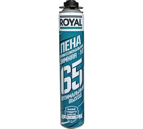 Профессиональная пена ROYAL 65 зимняя, 770 мл, выход 65 л RF65W10