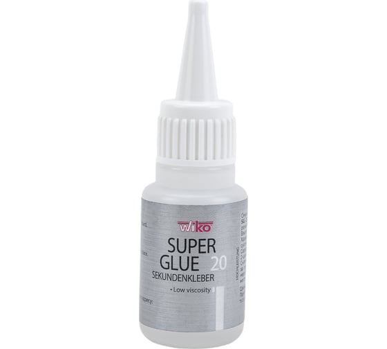 Универсальный клей wiko CA Super Glue 20, 20 г 30020