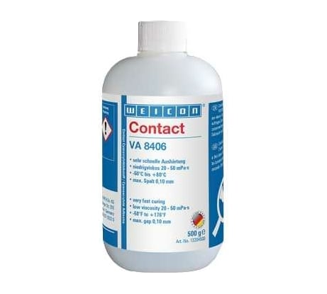 Цианоакрилатный клей WEICON Contact VA 8406 500 г wcn12204500