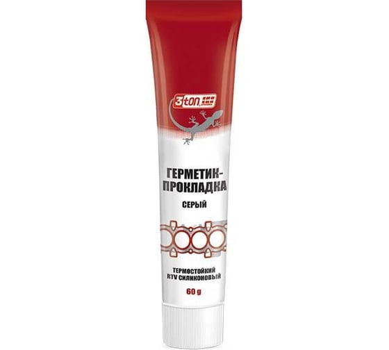 Автогерметик-прокладка 3ton ТР-101 серый 65 г 55257 - выгодная цена ...