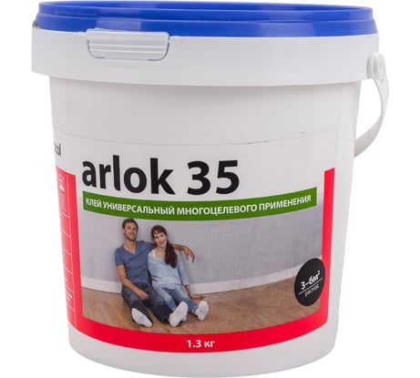 Клей для напольных покрытий ARLOK 35 1,3 кг ПВХ 00000005319