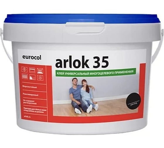 Клей для напольных покрытий ARLOK 35 3.5 кг 00000005321 1