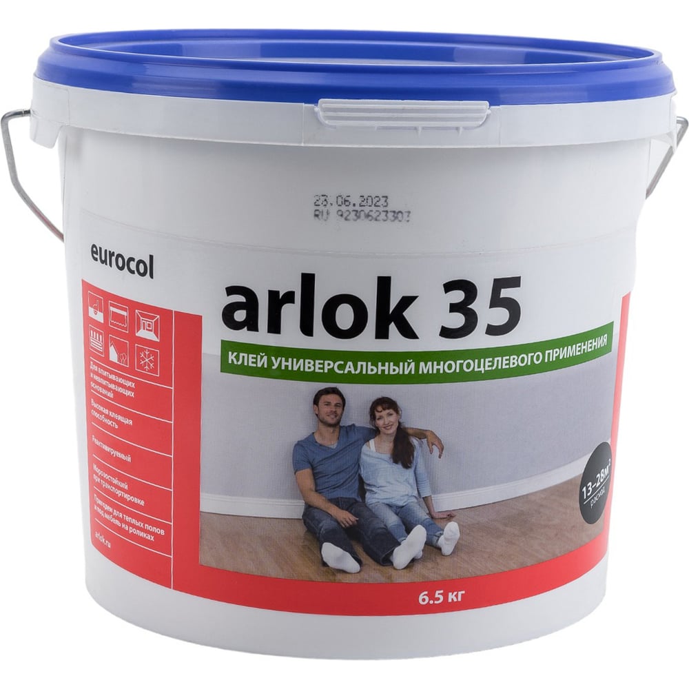Клей для напольных покрытий ARLOK 35 6.5 кг 00000005322 - выгодная цена ...
