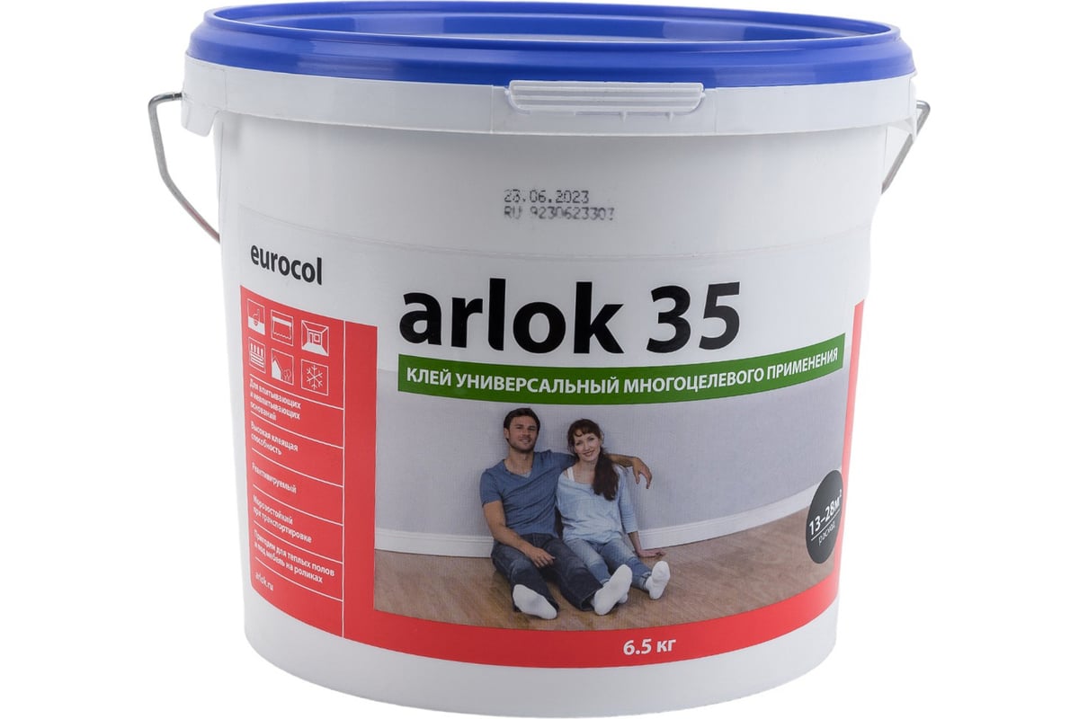 Клей для напольных покрытий ARLOK 35 6.5 кг 00000005322 - выгодная цена ...