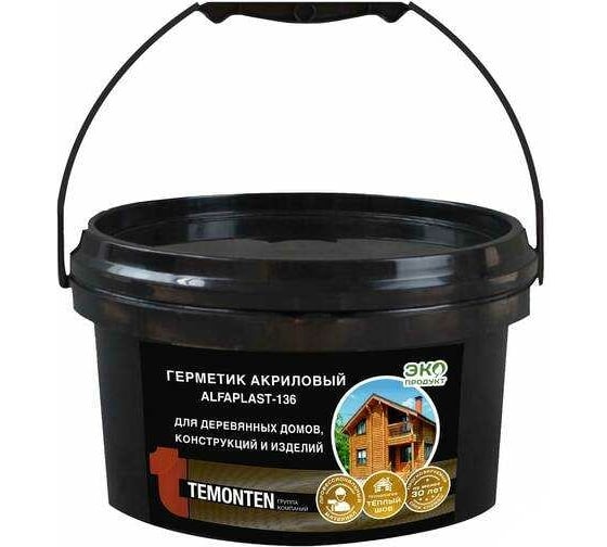 Герметик Alfaplast 136 Технология Теплый шов Орегон ведро 5 л/7 кг 4627176171295 1