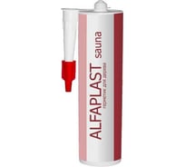 Герметик-сауна (для парилки) Alfaplast 310 мл, картридж, золотистая сосна 2536987555