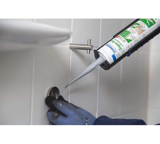 Клей-герметик WEICON Flex 310 M Super-Tack MS-Полимер 290 мл, серый wcn13652290