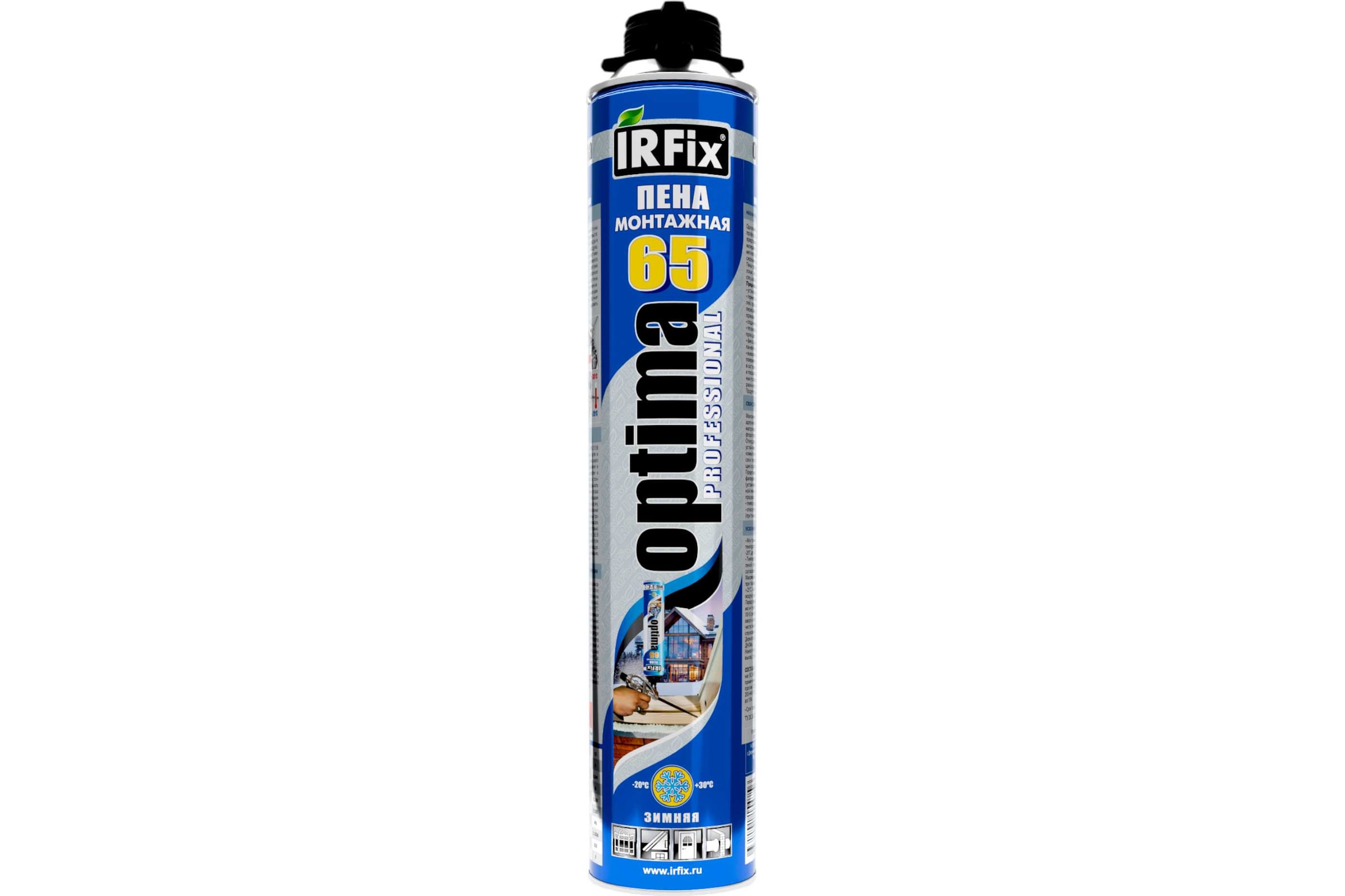 Пена монтажная профессиональная IRFix Optima 65 800мл