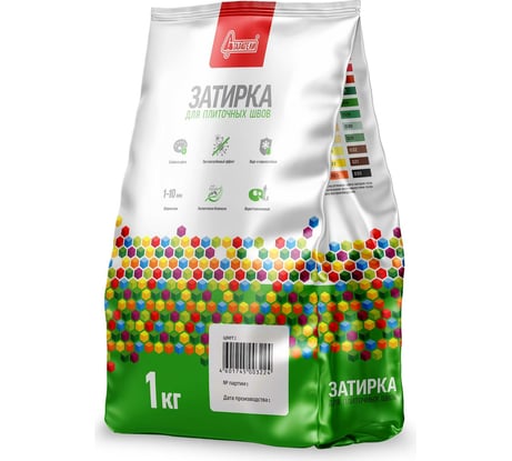 Затирочная смесь для плиточных швов Старатели 1 кг, бледно-розовый 015 3277/3501