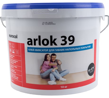 Клей-фиксатор для гибких напольных покрытий ARLOK 39 10 кг 00000003878