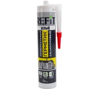 Герметик силиконовый универсальный REFIT белый 260 мл R26CUW