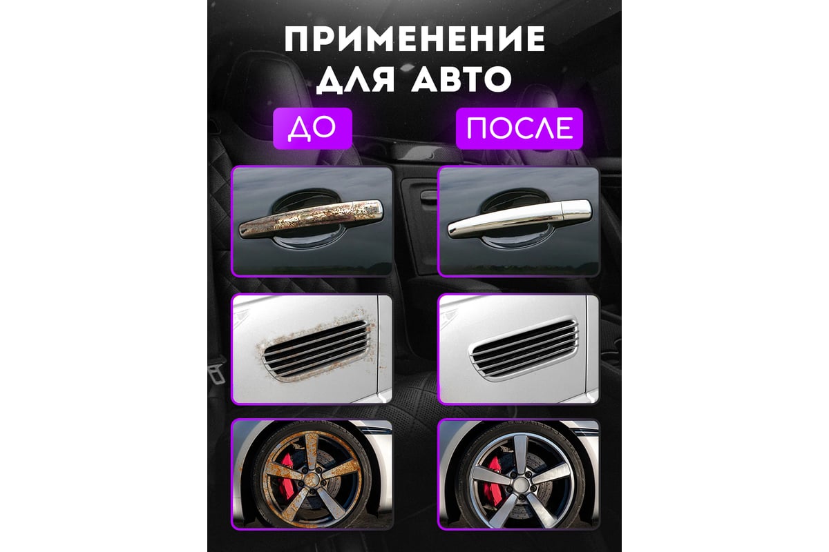 Преобразователь ржавчины Defender Auto Rustoff 500 10514 - выгодная ...