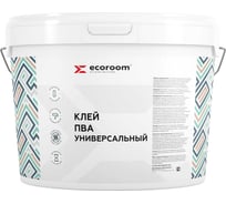 Клей ПВА ECOROOM универсальный, 10 кг E-Клей-89/10