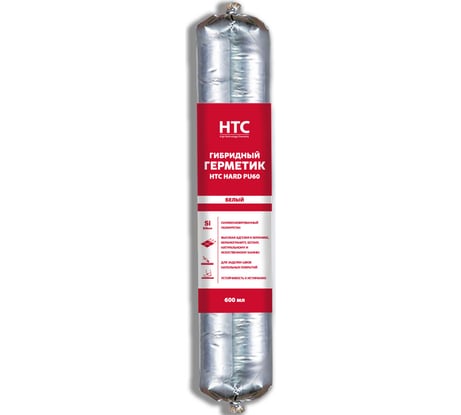 Гибридный герметик CEMMIX HTC Hard PU60, 600 мл белый pu60_white