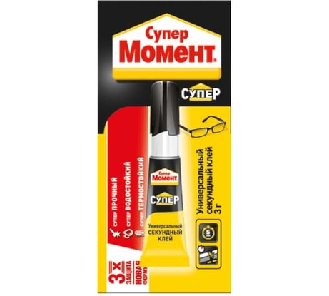 Супер клей 3 грамма Момент 608976
