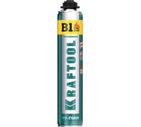 Огнестойкая монтажная пена KRAFTOOL Fire stop B1 SVS 750 мл, пистолетная, выход до 45 л 41186 41186_z01