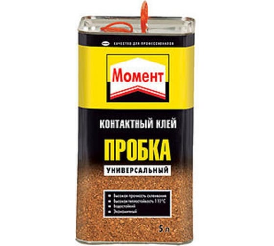 Клей ПРОБКА 5 л МОМЕНТ 862551 2801581