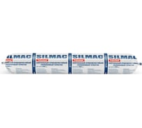 Нейтральный атмосферостойкий силиконовый герметик SILMAC PROFESSIONAL колбаса 590 мл прозрачный SP-0007 SP-0014/847/844