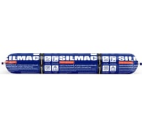 Нейтральный атмосферостойкий силиконовый герметик SILMAC PROFESSIONAL колбаса 590 мл черный SP-0009 SP-0015/854/851
